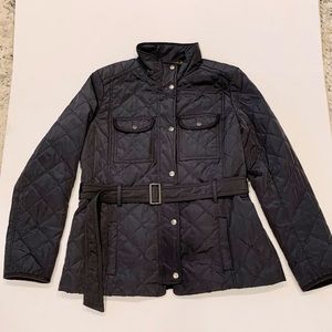 GAP military inspired lightweight puffer jacket